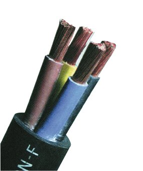 f_x040321-m X040321--M H07RN-F 3G1,5 schwarz, Gummischlauchleitung feindrähtig,VDE<br><u>Verkaufseinheit: 1000m</u> – Bild 1
