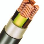 X100411OED NYY-O 4x50sm schwarz, PVC Starkstromkabel 0,6/1kV<br><u>Verkaufseinheit: 500m</u>