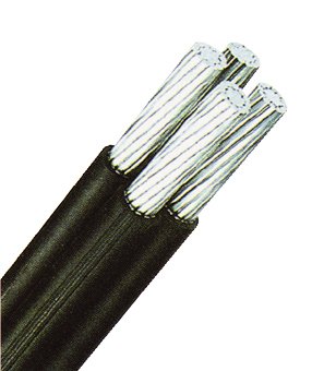 f_x102802-d X102802--D E-A2Y 4x25rm 0,6/1kV schwarz, PE Alu-Freileitung mehrdrähtig<br><u>Verkaufseinheit: 500m</u> – Bild 1