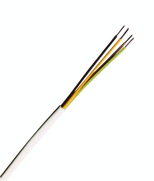f_x15060818l X15060818L YYSch 26x0,6 elfenbein, PVC isol. Fernmeldeschlauchdraht<br><u>Verkaufseinheit: 50m</u> – Bild 1