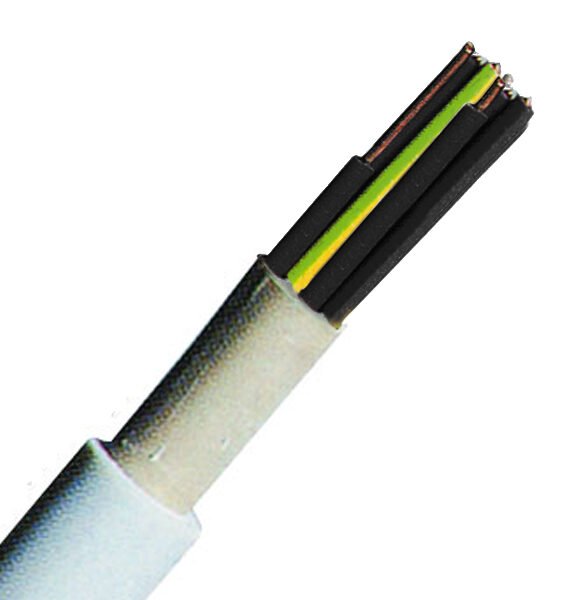 XC020216JC NYM-J 10x1,5 re hellgrau, PVC Mantelleitung 100m Ring<br><u>Verkaufseinheit: 100m</u>