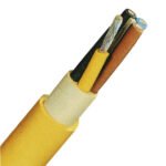 XC040710-- NSSHöu-J 4x35 gelb, Gummischlauchleitung verzinnt<br><u>Verkaufseinheit: 1m</u>