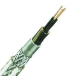 XC070321JZ YSLYQY-JZ 12x0,75 PVC-Steuerleitung mit Stahlgeflecht<br><u>Verkaufseinheit: 1m</u>