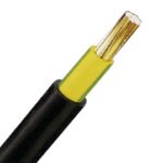 XC100101JE NYY-J 1x16re schwarz, PVC Starkstromkabel 0,6/1kV<br><u>Verkaufseinheit: 1m</u>