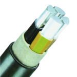 XC100730JE E-AYY-J 5x150rm schwarz, PVC Alu Starkstromkabel 0,6/1kV<br><u>Verkaufseinheit: 1m</u>