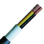 XC142245JB N2XH-J 4x120sm schwarz, halogenfreies Kabel, sektorförmig<br><u>Verkaufseinheit: 1m</u>
