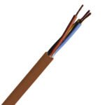 XC3070603C H05VV-F (YMM) 3G1 braun, PVC Schlauchleitung 100m Ring<br><u>Verkaufseinheit: 100m</u>