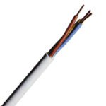 XC3070607D H05VV-F (YMM) 3G1 weiß, PVC Schlauchleitung 500m Trommel<br><u>Verkaufseinheit: 500m</u>
