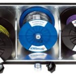 XC900001-- Spulentragsystem SPEED WORK für 3 Spulen (inkl. 4 Stk. Ösen)<br><u>Verkaufseinheit: 1Stk</u>