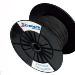 XC91010101 Spule H07V-U (Ye) 1,5mm² schwarz, eindrähtig<br><u>Verkaufseinheit: 300m</u>