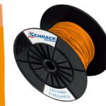 XC91010108 Spule H07V-U (Ye) 1,5mm² orange, eindrähtig<br><u>Verkaufseinheit: 300m</u>