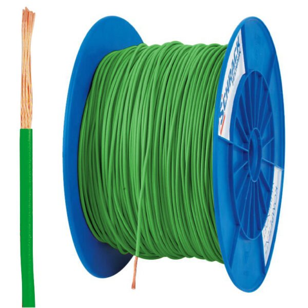 XC91040309 Spule H05V-K (Ysf) 1mm² grün, feindrähtig<br><u>Verkaufseinheit: 300m</u>