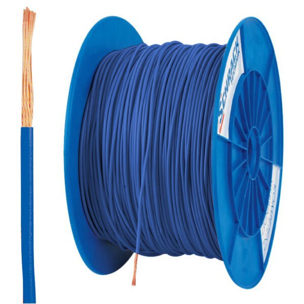XC91050202 Spule H07V-K (Yf) 2,5mm² blau, feindrähtig<br><u>Verkaufseinheit: 200m</u>