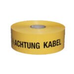 XCWAT10NTR Leitungswarnband "ACHTUNG KABEL", 100/0,25mm(250m pro Rolle)<br><u>Verkaufseinheit: 1VE</u>