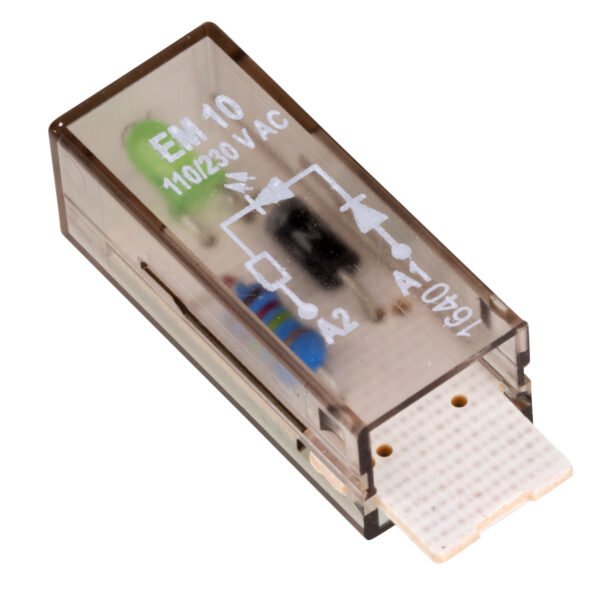 YMLGW230-- LED-Steckmodul, grün, 110 - 230VAC, EM10<br><u>Verkaufseinheit: 1Stk</u>