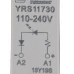YRS11730-- LED-Steckmodul, grün, 110-240VAC für S-Relay Sockel<br><u>Verkaufseinheit: 1Stk</u>