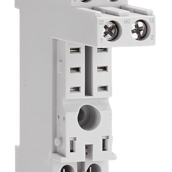 YRXT2010-- Schraubfassung, logische Ausführung für 2-poliges RXT Relais<br><u>Verkaufseinheit: 1Stk</u>