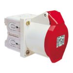 YY494518-- CEE-Verteilereinbaudose 5x16A, 400V, IP44,Hutschienenmontage<br><u>Verkaufseinheit: 1Stk</u>