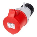 YY724532-- CEE-Kupplung, 5-polig, 32A, 400V, IP44<br><u>Verkaufseinheit: 1Stk</u>