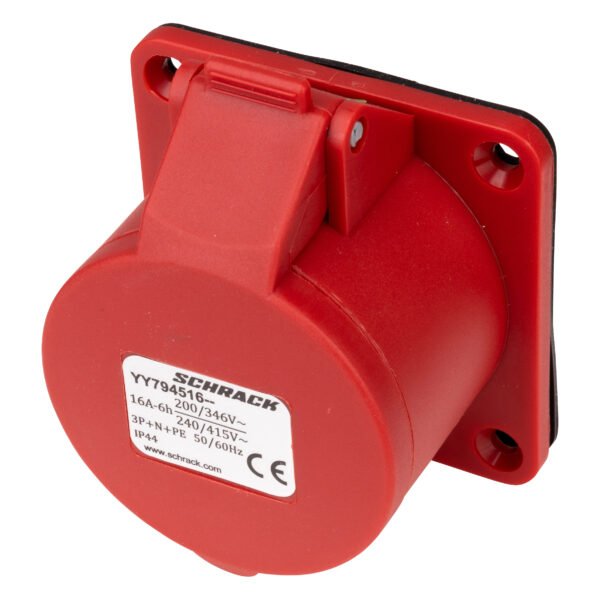 YY794516-- CEE-Anbaudose, 5-polig, 16A, 400V, IP44, gerade<br><u>Verkaufseinheit: 1Stk</u>