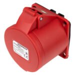 YY794532-- CEE-Anbaudose, 5-polig, 32A, 400V, IP44, gerade<br><u>Verkaufseinheit: 1Stk</u>