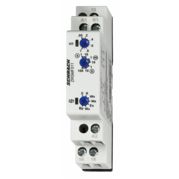 ZR5MF011-- Multifunktionsrelais, 12-240VAC/DC, 1 Wechsler, 8A/250V<br><u>Verkaufseinheit: 1Stk</u>