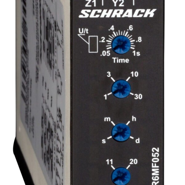 ZR6MF052-- Multifunktionsrelais, 16 Funktionen, 24-240V, 2 Wechsler<br><u>Verkaufseinheit: 1Stk</u>