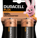 DURACELL 5002487 Plus100 Power Alkaline Batterie D 1.5V MN1300, LR20, 2er Blister PLUS D MONO - BLI2 Verpackungseinheit:1PAK