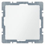 BERKER 10096089 Blindverschluss mit Zentralstück Q.1/Q.3 polarweiß, samt  Verpackungseinheit:1ST