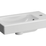 ALVA AQKEAUHWB50L.1 ALVA Aura Handwaschbecken Becken links, 50x28cm, Weiß  Verpackungseinheit:1ST