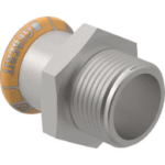 GEBERIT 41704 GE Mapress Therm Uebergang d18mm x R1/2, NPW  Verpackungseinheit:1ST