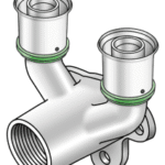 KE KELIT 57254B2B KE KELIT SMX477 STEELOX Doppel U-Wandscheibe mit IG 16x1/2 Zoll SMX477 Verpackungseinheit:1ST