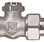 HERZ 1393711 Einzelabsperrventil m.Voreinst.u.Entl. D-Form Fig.3937(11) Rp 1/2"xG 3/4"  Verpackungseinheit:1ST