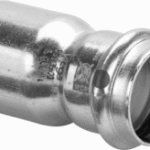 VIEGA 558 543 Viega Prestabo-Reduzierstück mit SC-Contur Stahl unlegiert, verzinkt, Modell 1115.1 VdS-Zulassung d1: 28 d2: 22 1115,1 Verpackungseinheit:1ST