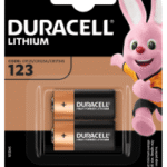 DURACELL 020320 Lithium Fotobatterie 3V 123, CR17345, 2er Blister ULTRA 123 - BLI2 Verpackungseinheit:1PAK