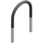 MEFA 050708901 Rundstahlbügel, 88,9 mm M10 Gesamthöhe 155 mm  Verpackungseinheit:1ST