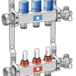 KE KELIT 73171030 KMP590E KELOX-PROTEC FB Edelstahl-Steckverteiler 3 L: 275mm KMP590E Verpackungseinheit:1ST