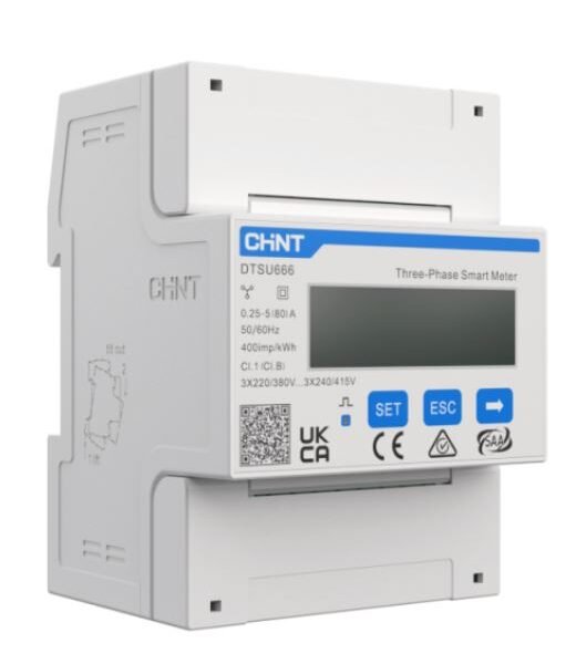Fox ESS 97-803-00013-00 Fox ESS Dual Smart Meter DTSU666 (f. Ladestation) Verpackungseinheit:1Stück