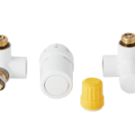 ALVA AQBHERAVRW ALVA Era Anschlussvent. Vorlaufv. rechts, inkl. Thermostatkopf Weiß  Verpackungseinheit:1ST