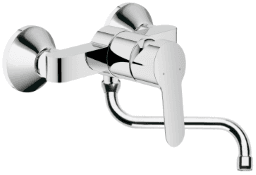 060b9636-e42c-481d-8a76-e1d20be07509 ALVA AQARDUAS ALVA Dura Auslaufset f.Brausearm. =Spültischarmatur Wandmontage, Chrom Verpackungseinheit:1ST – Bild 1