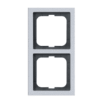 BUSCH-JAEGER 2CKA001754A4302 Rahmen 2-fach Future Linear alusilber 1722-183K Verpackungseinheit:1ST