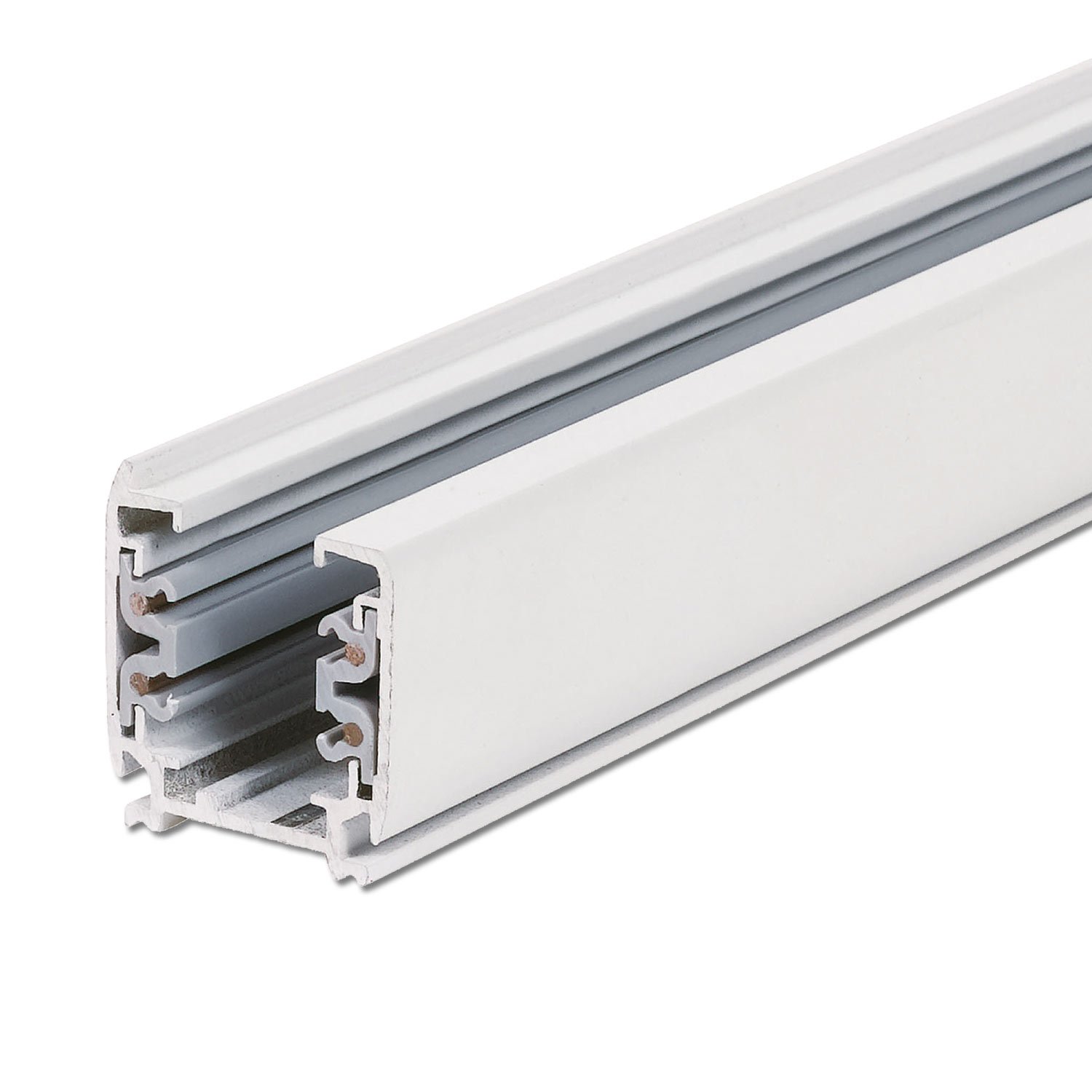 114328_1a ISOLED 114549 3-Phasen S1 Stromschiene, 3m, weiß – Bild 1