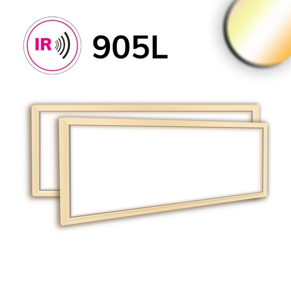 ISOLED 115914 LED Leuchtrahmen H25, Innenformat 592x1500mm, 86W, weißdynamisch, CRI92