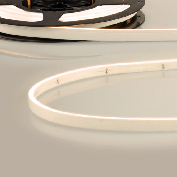 ISOLED 116203 LED NEON930 Flexband B04H08, 24V DC, 10W, IP67, 3000K, 5m Rolle, 180 LED/m, inkl. Montageclips