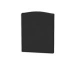 ISOLED 116629 Endkappe EC114 schwarz für LAMP30 V1+V2, 2 Stück, mit Lichtfalle