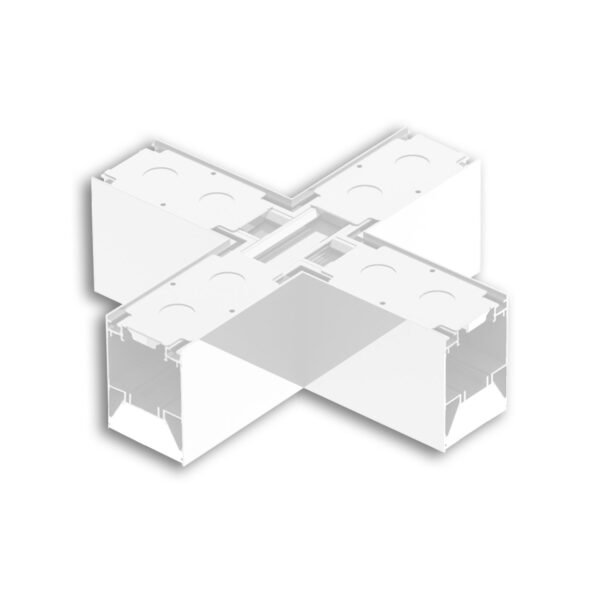 ISOLED 117077 X-Verbinder für Aufbau/Hängeleuchte LINKLINE50 weiß