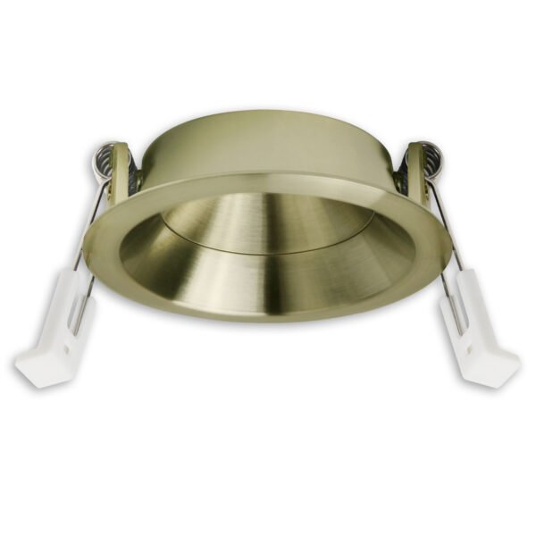 ISOLED 117120 Einbaur. f. Einbaustrahler Back68&LED Modul SYS-GU10, schwenkbar, messing geb.