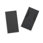 ISOLED 117138 Endkappe außenliegend, schwarz für Track48 Schiene (H50) mit transluz. COVER, 2 STK