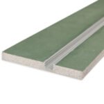 ISOLED 117215 Plaster 10 One Gipskarton-Feuchtraumplatte 12.5mm, mit Profileinsatz inkl. Schutzcover, 100cm