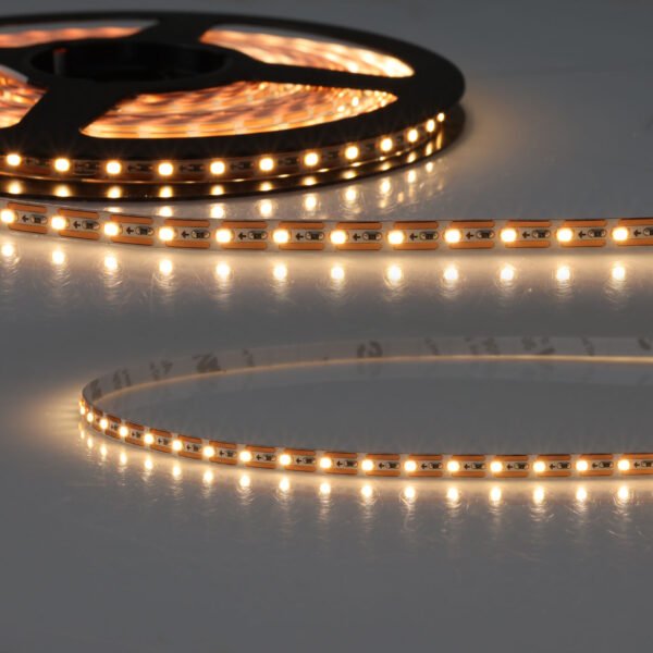 ISOLED 117306 LED CRI930 MiniAMP Flexband, 24V DC, 7W, IP20, 3000K, 500cm, Kabel beids. + maleAMP, 120 LED/m